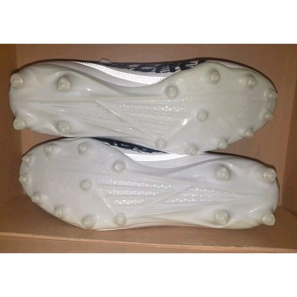 ADIDAS ADIZERO FOOTBALL CLEATS MEN\'S SIZE 15 WHITE/BLUE HP8756 NEW main image 9